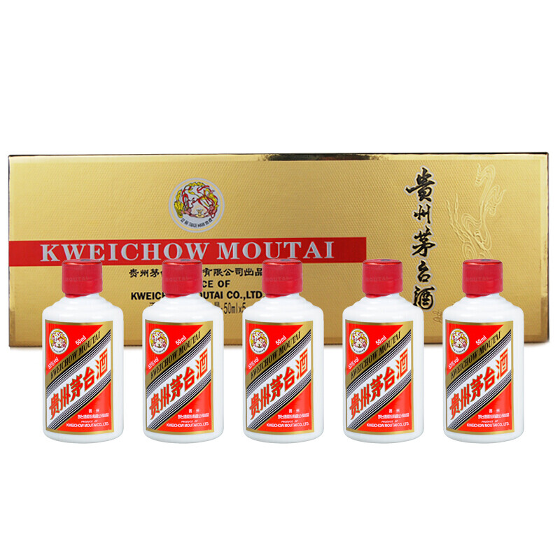 貴州茅台酒(飛天小金条）5X50ML